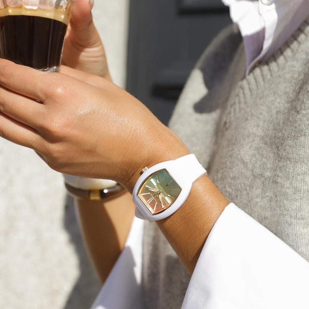 Ice-watch ICE boliday 024035 small women's watch white sunset rainbow