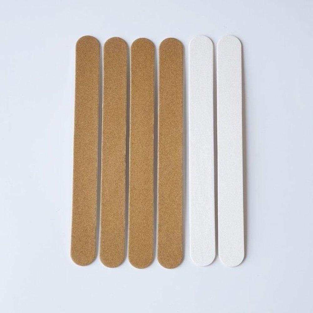 

Garnet Wood File 4P + White Wood File 2P Zipper Bag Packaging