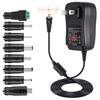 Universal 30W AC Power Adapter with 8 Different Connector Tips 3V / 4.5 V / 5V/6V/7.5 V/9V/12V, Multi-function Converter Charger