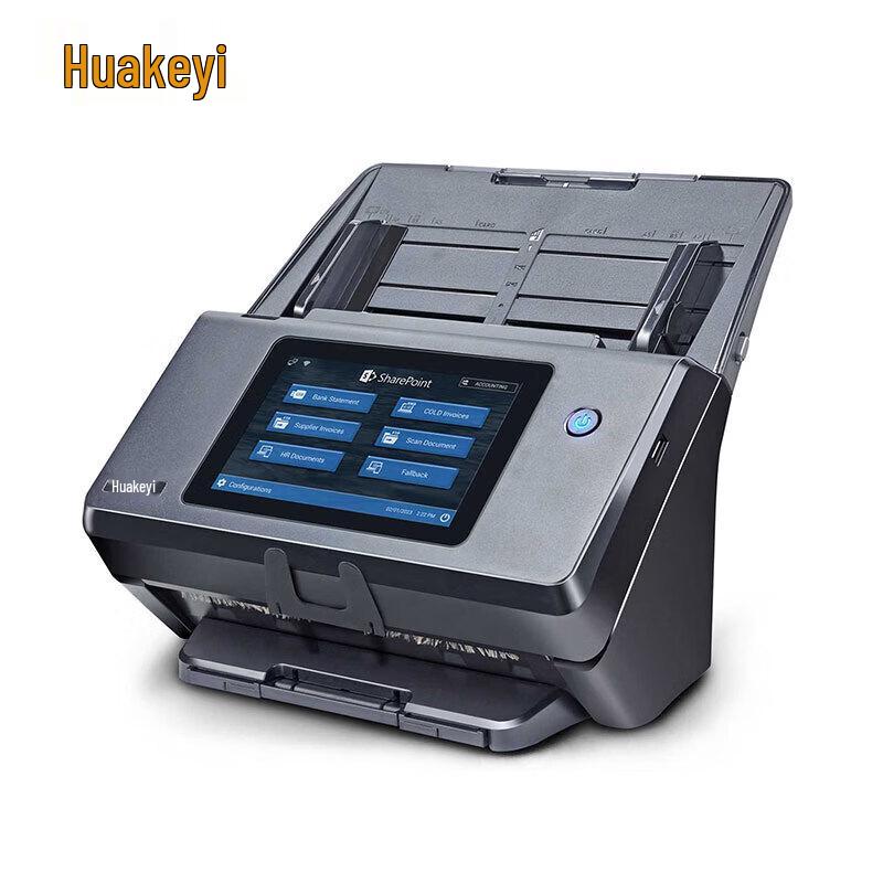 Huakeyi eScan A450 A4 High-Speed Duplex Color Network Scanner CN plug (adapter included)