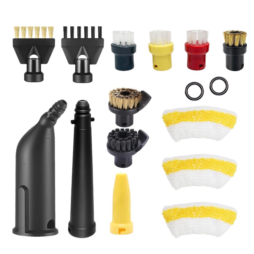 Cloth Mop Cover and Brush Set for Karcher SC1-SC5 Steam Cleaners