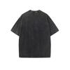 Men's Heavyweight Vintage Washed T-Shirt - Oversized Loose Fit Round Neck Short Sleeve Top, Soft Durable ,Spring/Summer Casual Wear - Machine Washable