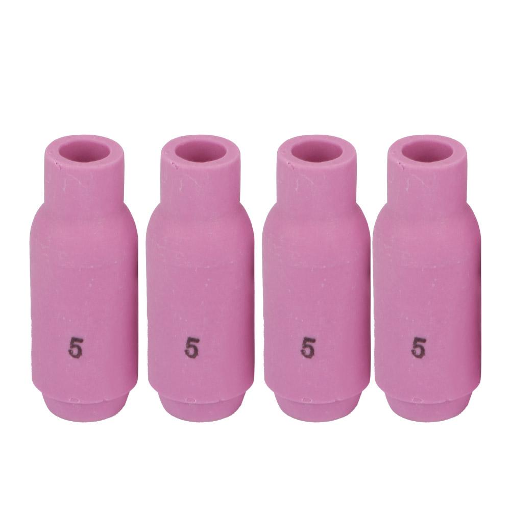 10pcs Ceramic Nozzle Cups 10N50-10N46 #4-#8 for WP-17Celsius18Celsius26 TIG Welding Torch(10N50 6.5mm)