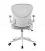 Children's gray mesh swivel chair for learning, adjustable height