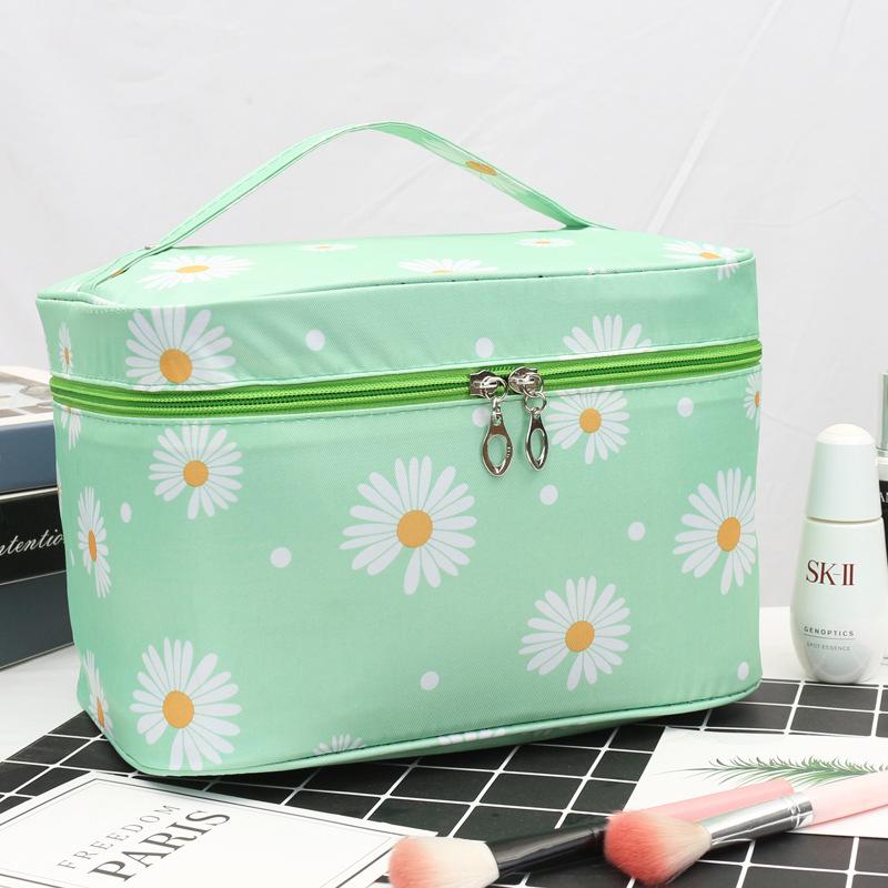 Waterproof Portable Women Makeup Bag High Capacity Toiletries Organizer Storage Cosmetic Cases Zipper Wash Beauty Pouch Travel