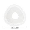 Set of 4 Sweeping Robot Vacuum Cleaners Washable Mop Cloth Sweeping Robot Replacement Fiber Material for Narwal J4