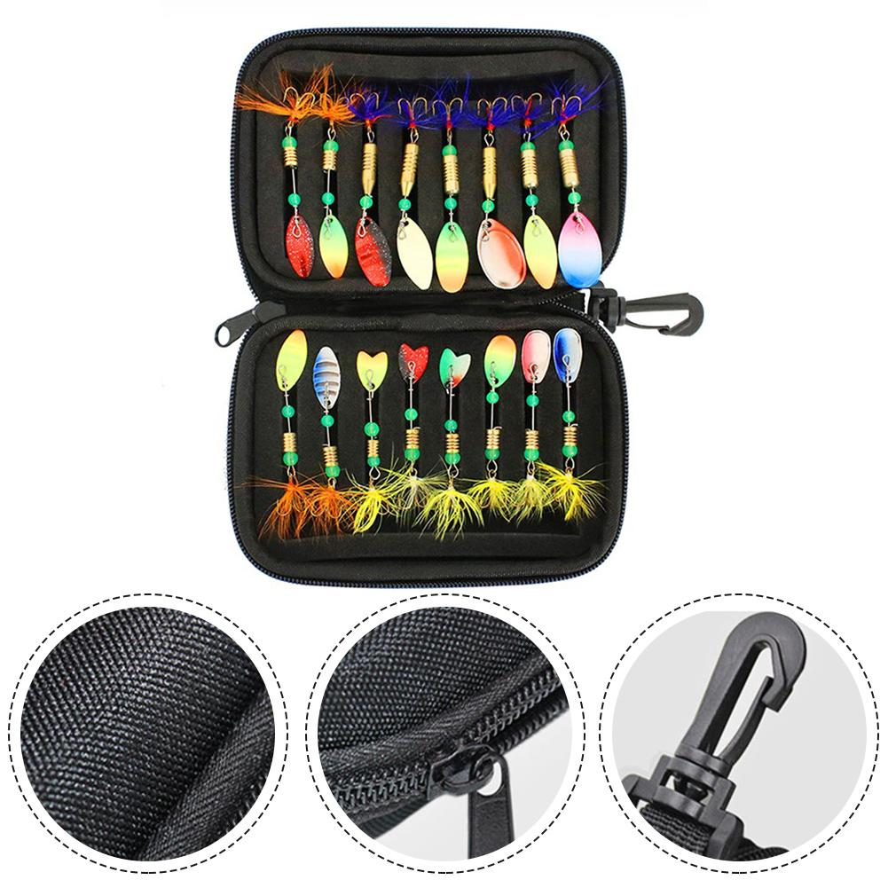 

Наружная приманка из ткани Оксфорд с блестками, набор ложек, приманка