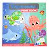 Ocean Watercolor Coloring Book Set Paint + Brush Just Add Water