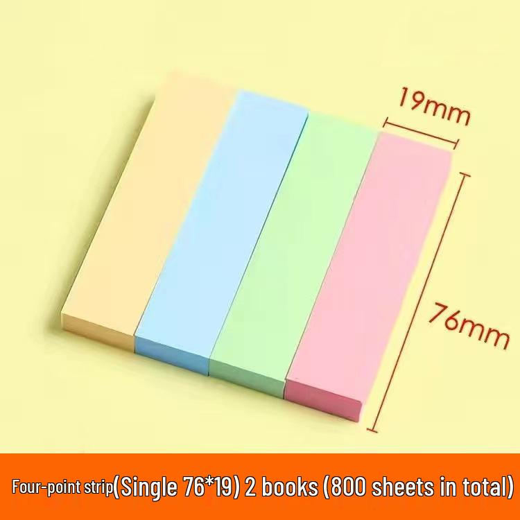 Sticky Notes Memo Pads - Full Adhesive Stickers for Students