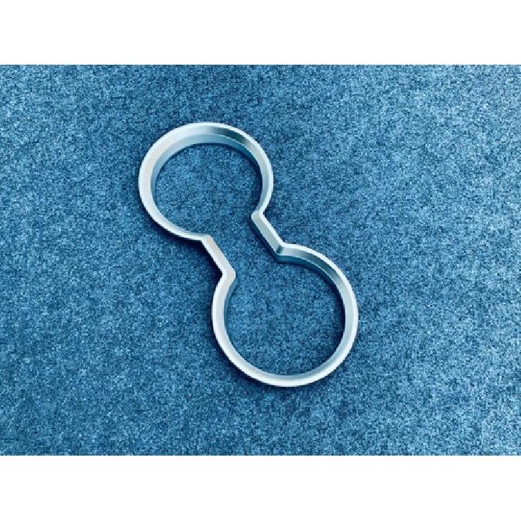 Front Electrical Brake Water Cup Cover Trim For - Honda Civic Matte 2pcs