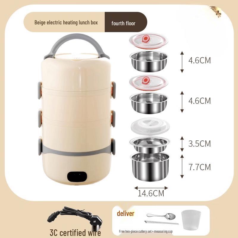 ZISIZ Electric Heated Portable Lunch Box