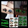 Ricaron 2025 Waterproof Luminous Racing Motorcycle & Car Tattoo Stickers