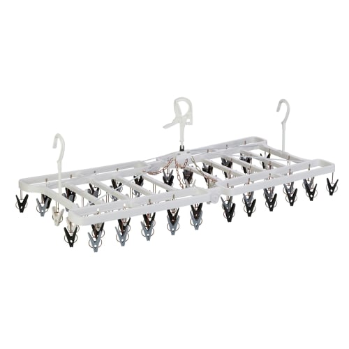 Nishida (Nishida) "Doroshiteitenmon" 64-Pinch Clothes Drying Rack, Pinch Hanger, Laundry Hanger, Large, Wide