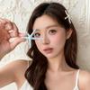 Girly Diamond Starfish Side Bangs Hair Clip - Cute, Cool Duckbill Headdress for Vacation Style