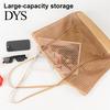 Foldable Waterproof Pouch Storage Bag with Built-in Pocket Design Travel Tote Lightweight Small Compartment Compact Gym Beach for Swimsuits
