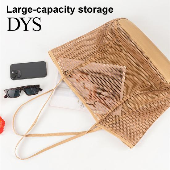 Foldable Waterproof Pouch Storage Bag with Built-in Pocket Design Travel Tote Lightweight Small Compartment Compact Gym Beach for Swimsuits