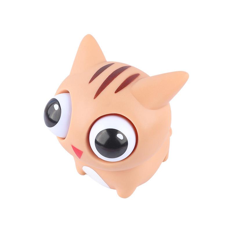 Cat Animal Stress Ball Material Child Toddlers Promoting Hand Coordination Eye