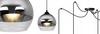 ELEGANT CHROME LED SPIDER HANGING LAMP
