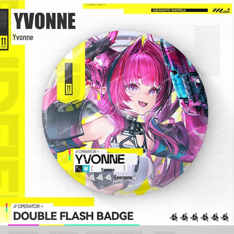 Ark of End Times: Leventine Avivina 75mm Double Flash Badge