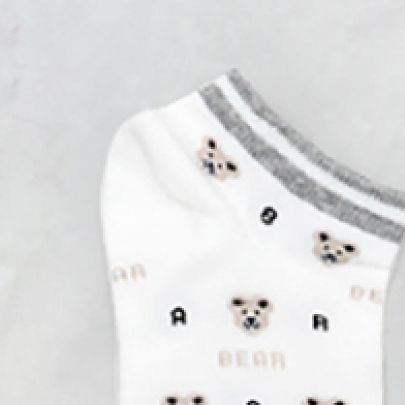 DaiSo Bear Women S Sneaker SockS