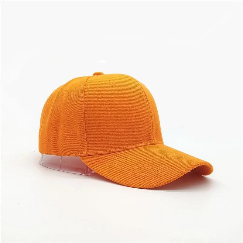 Summer Solid Color Women Sport Baseball Cap Adjustable Unisex Baseball Caps Family Baseball Sun Hats Hip-hop Hat Wholesale Caps