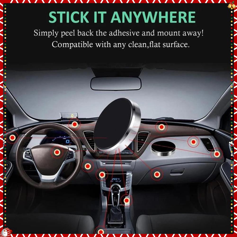 Car Magnetic Phone Holder 360°  Stand Magnet Car Mount Cell Mobile Phone Wall Nightstand GPS For iPhone Android Universal