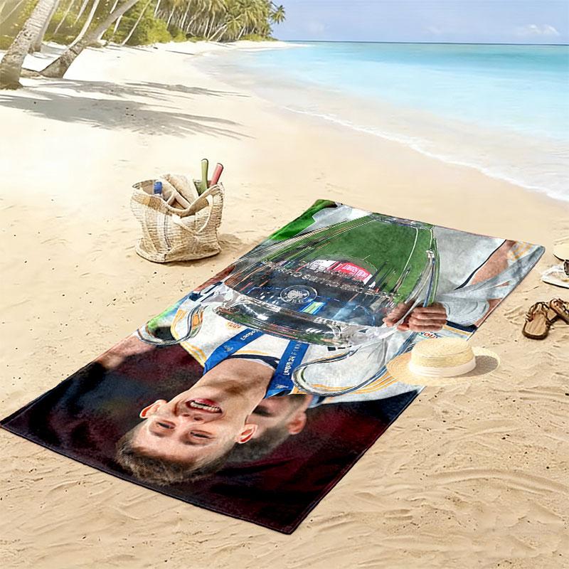 Guler Print Beach Towel, Large Soft Quick Dry Towel for Beach Camping Swimming