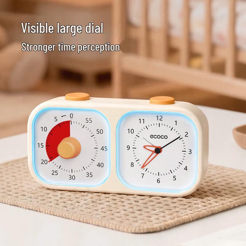 ecoco Timer Visivo a Doppio Quadrante