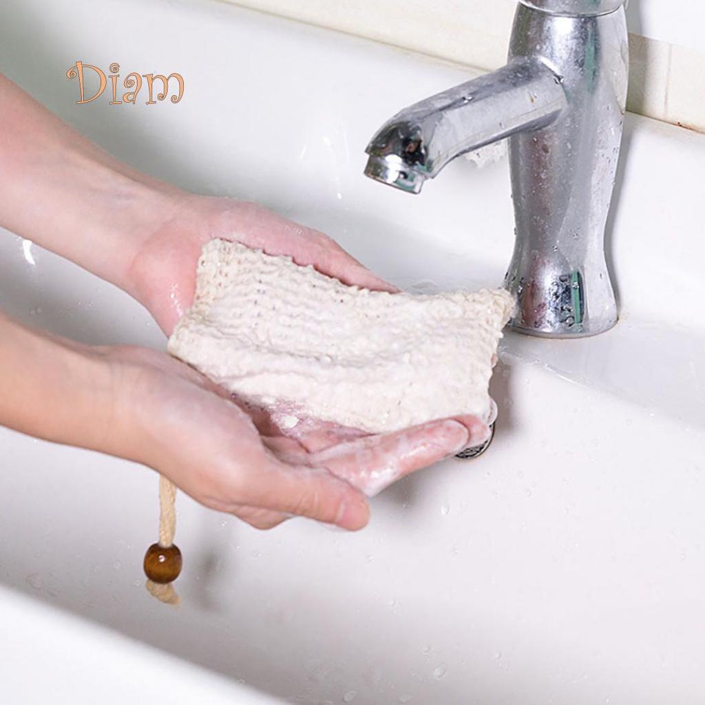 Elens Store Bathroom Foaming Blister Soap Bag Easy Bubble Mesh Massage Scrub Sachets Net