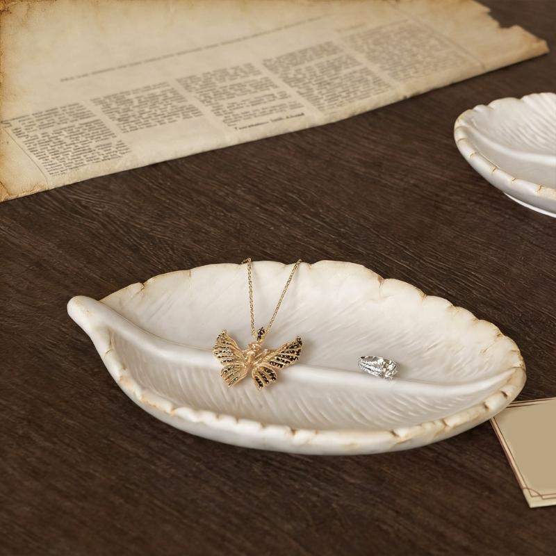 Silicone Leaf Shaped Plate Mold Epoxy Mould for Unique Decorative and Functional Tray Heat Resistant Jewelry Mould