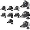 Men's Embroidered Baseball Cap Adjustable Sunshade Wide Brim Hat Summer Letter Elements Geometric Pattern