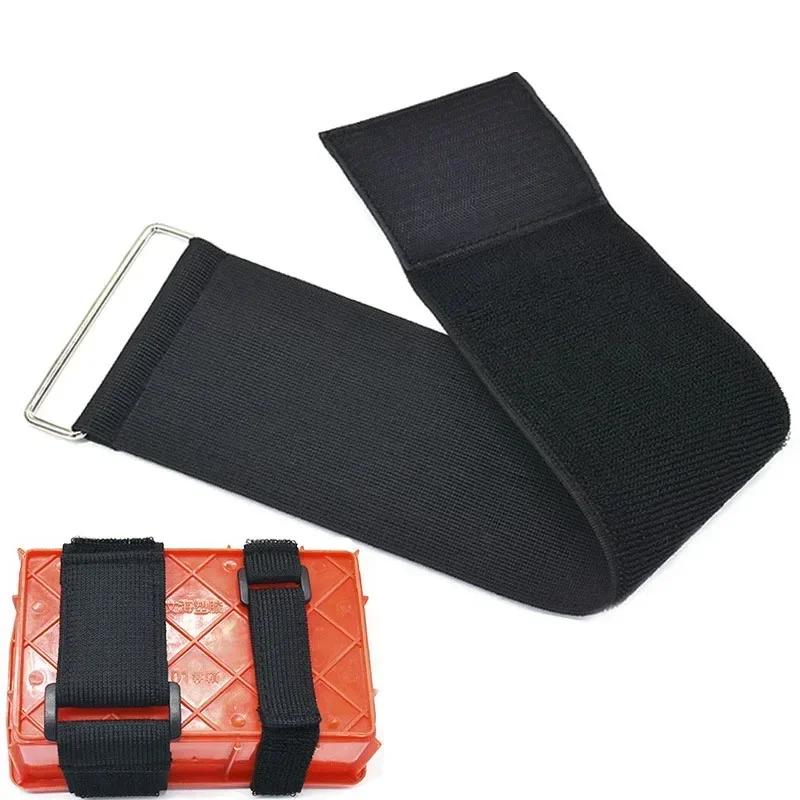 Customizable Highly Elastic Reverse Buckle Elastic Band Hook Loop Cable Ties Straps Sticky Fastener Tape