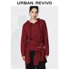 UR2026 Women's Retro Hooded Knit Top