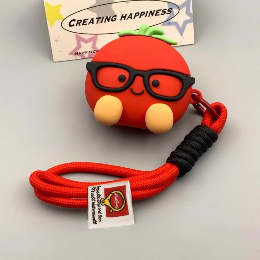 Japan and Korea cute tomato AirPods pro1 apple bluetooth headset case 1/1 generation cartoon tomato case