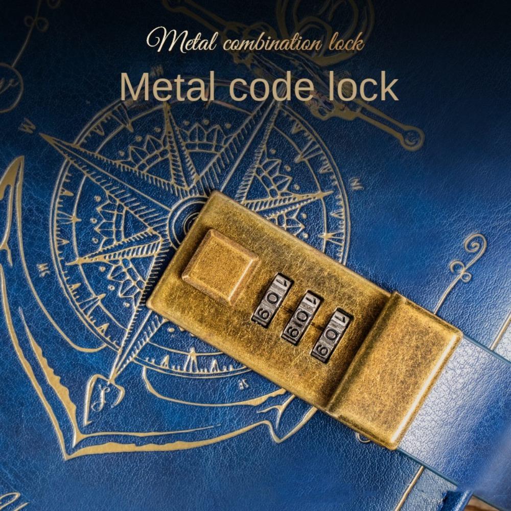Protecting Secrets Password Notebook Diary Book Travelers Journal A5 Notebook with Lock  Writing
