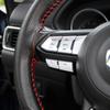 For Mazda 3 CX-4 CX-5 CX-8 Car Auto Accessories Aluminum Alloy Steering Wheel Button Cover Decorative Sticker Interior