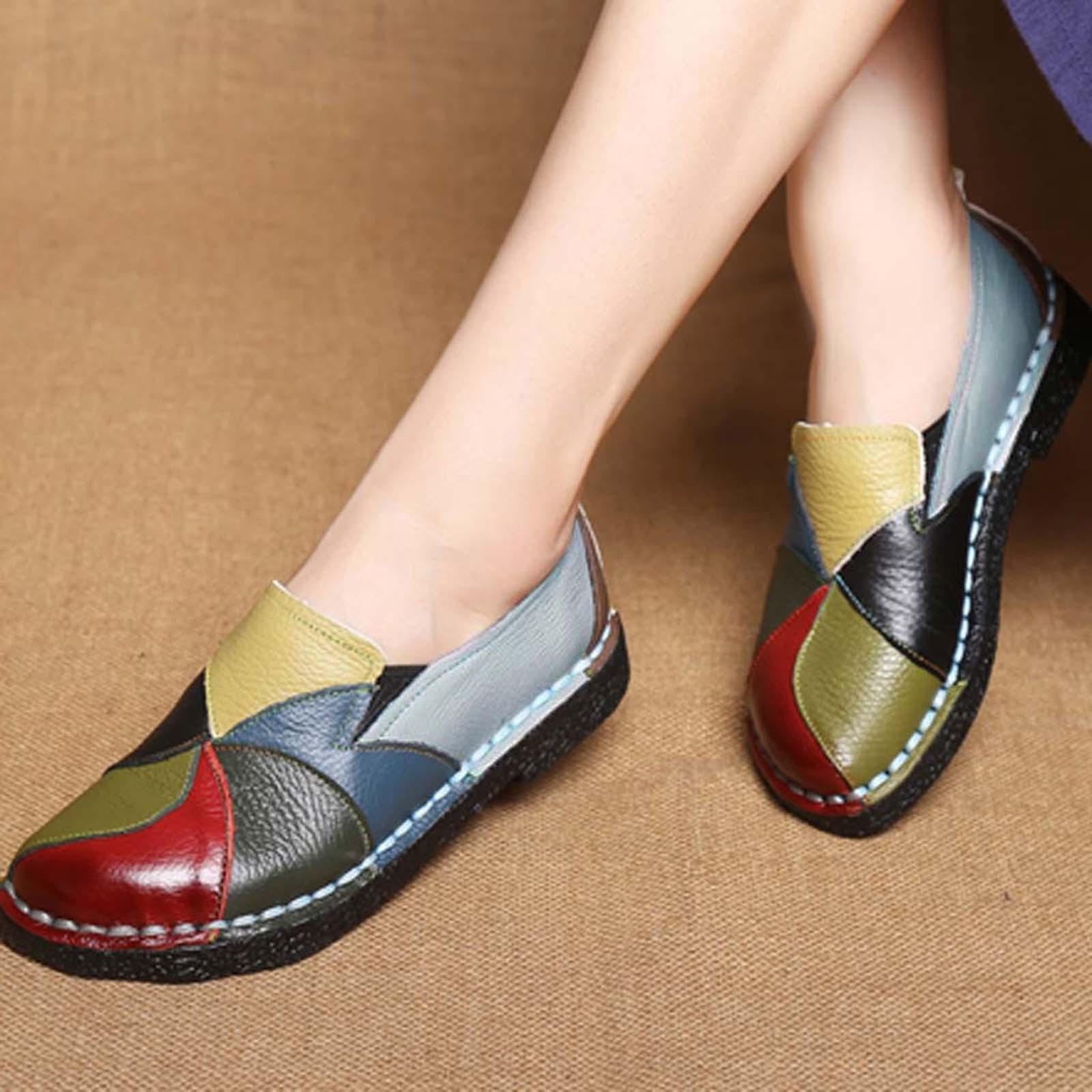 

Женская обувь на мягкой подошве, не для танцев, с круглым носом, на плоской подошве, повседневная обувь 36 жёлтый