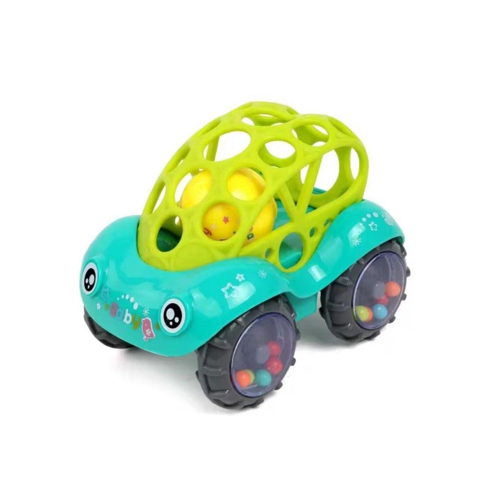 Plastic Soft Shell Bucket Truck Toys Car Shape Shaking Bell Kids Toy  Toddler Toys