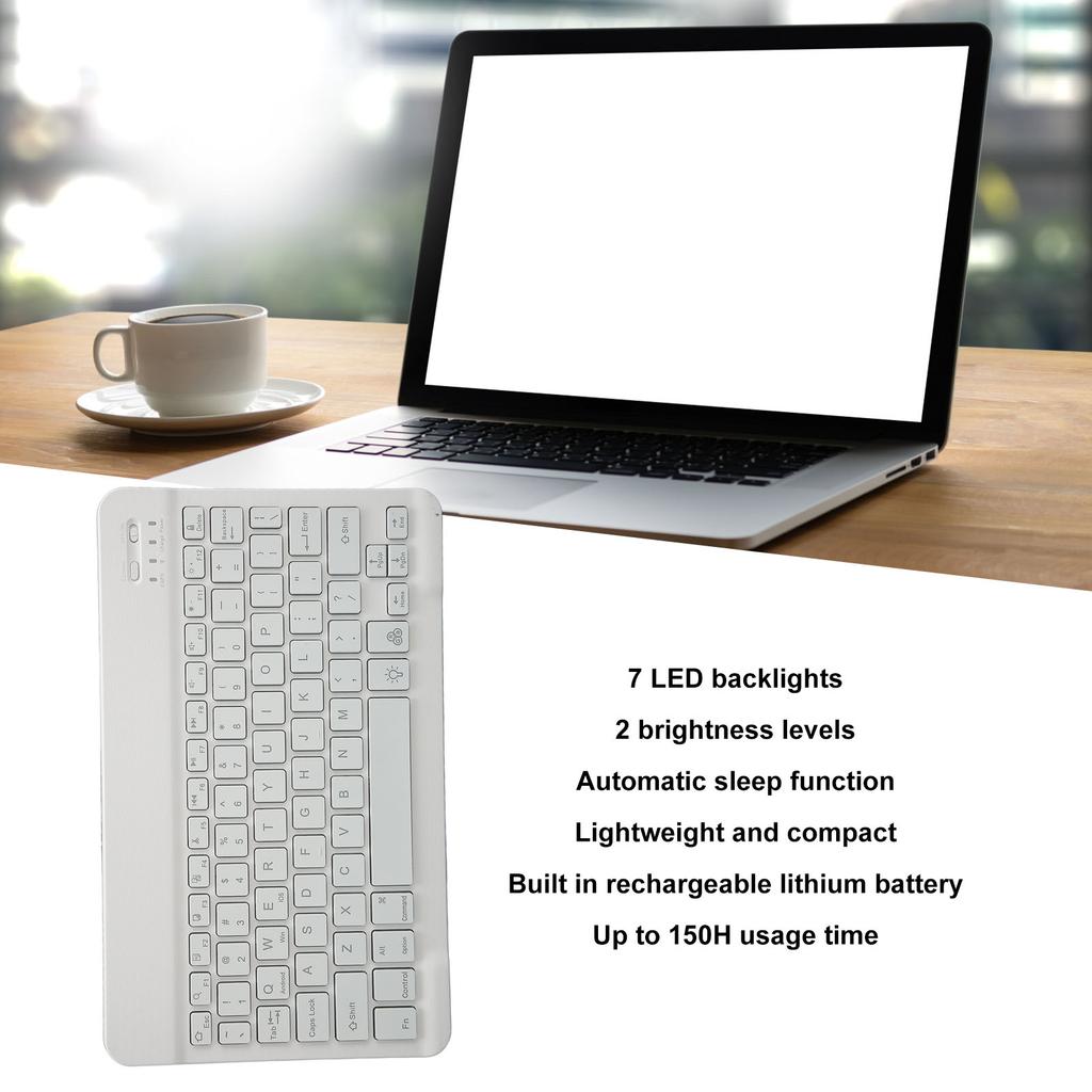 Keyboard RGB LED Backlighting 78 Keys   Thin   Wireless Keyboard for   for   for