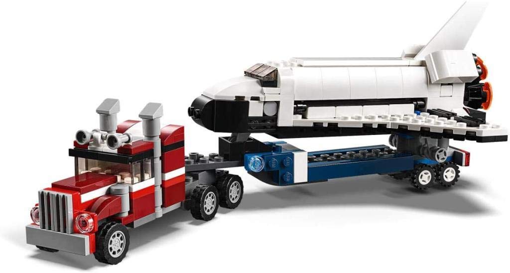 LEGO Creator Shuttle Transporter 31091 Educational Toy Building Blocks for Girls and Boys