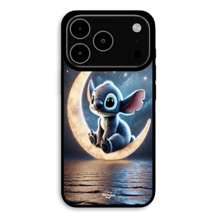 Coque Pour iPhone 17 Pro Stitch lune nuit étoilée Maniacase