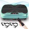 Vibration Plate Training Device, Full-Body Fitness Platform, Resistance Bands, Home Exercise Equipment, Speed Control