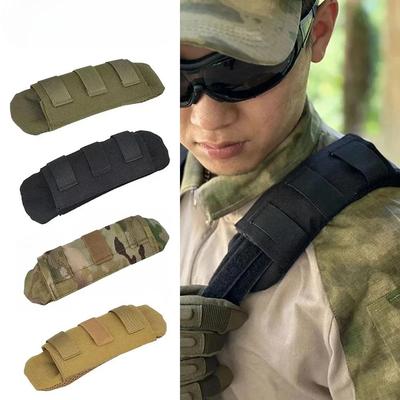 1 PC Weste Schultergurtpolster Komfortkissen Nylonnetz Schutzpolster Tactical Molle für FCPC/JPC Wanderrucksack Zubehör