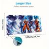Goku Power Evolution Large Size Mouse Pad Large Gaming Table Cushion Nonslip Laptop Tablet Big Mousepad Xxl Mat Mini Pc Playmat With Lock Edge