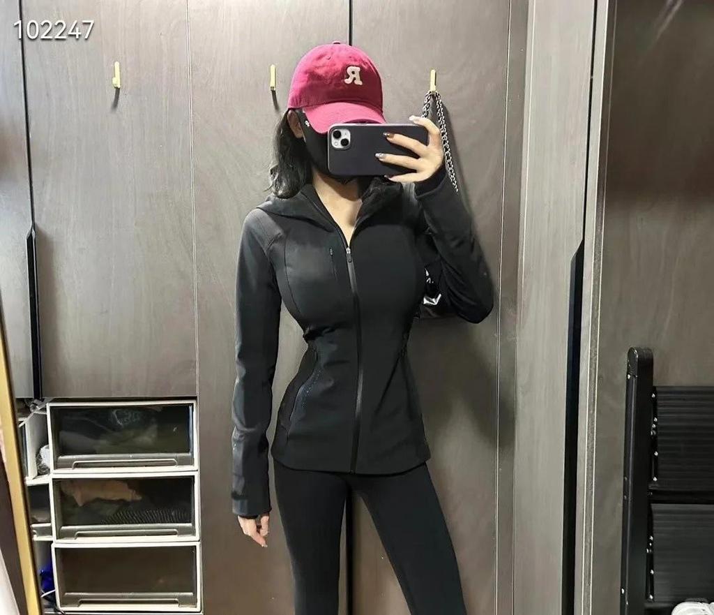 Lulu-X Women's Waterproof Hooded Softshell Rain Jacket with Fleece Lining