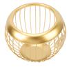 Coffee Pod Holder Wire Basket Large Capacity Iron Coffee Pods Storage Basket for Coffee Bar Counter Desktop