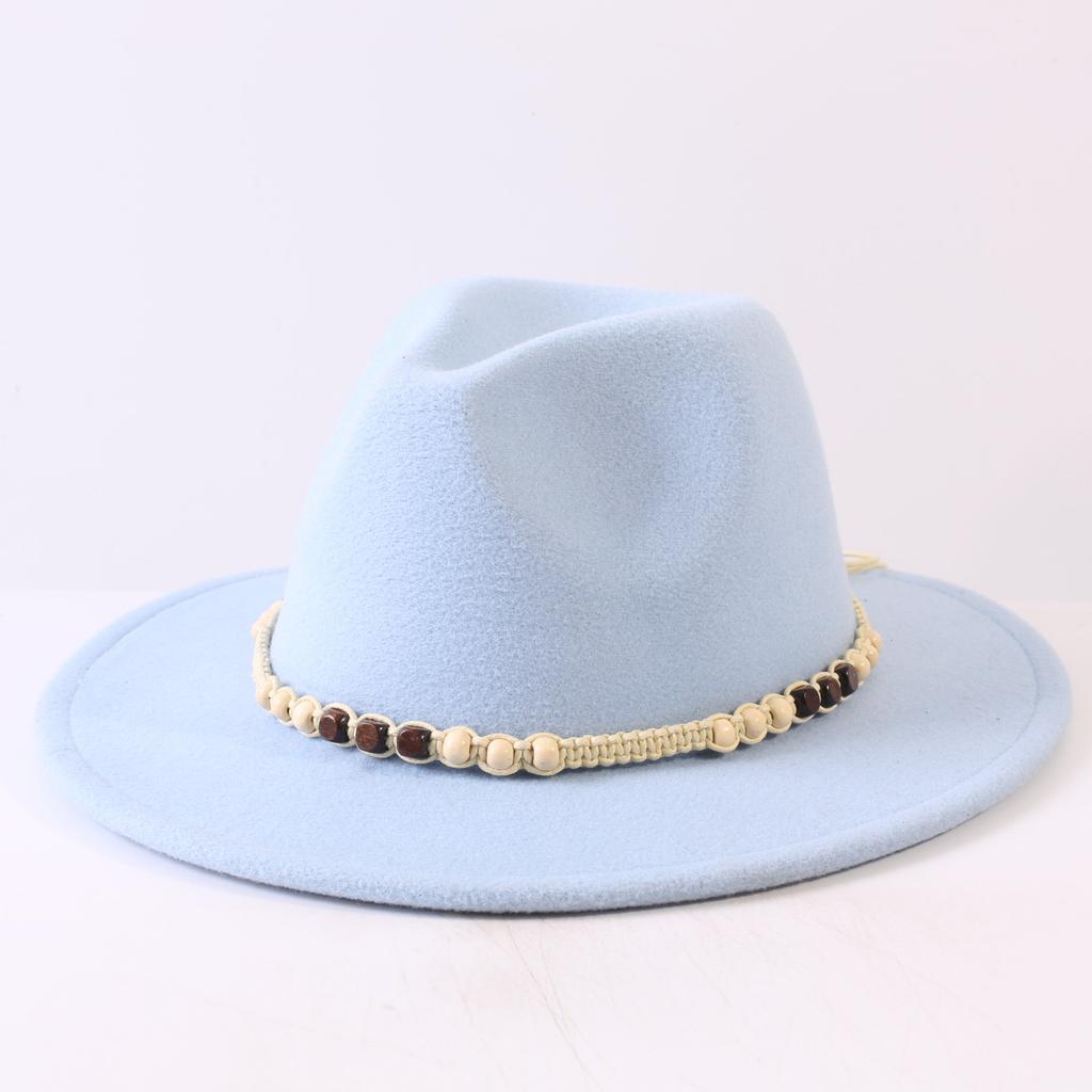 Popular European and American Classic Simple Flat-brimmed Top Hat Men's and Women's Fashionable and Elegant Versatile Jazz Hat Top Hat