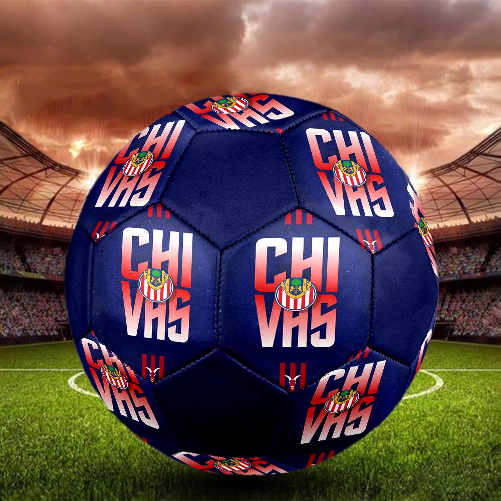Chivas Fondo De Pantalla Indoor Soccer Ball Colorful All Ages Size 5 Machine Stitched PVC Competition Ready Durable High-Bounce