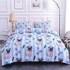 3D Dog King Quen Ful Twin Soft Duvet Cover Funy Pupy Beding Set Tens Adult People Kawai Pet Animal White 2/3pcs Comfortable Quilt Cover