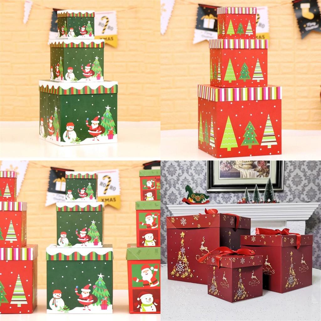 Premium Large Christmas Gift Box With Lid And Ribbon Perfect For Holiday Gifting**